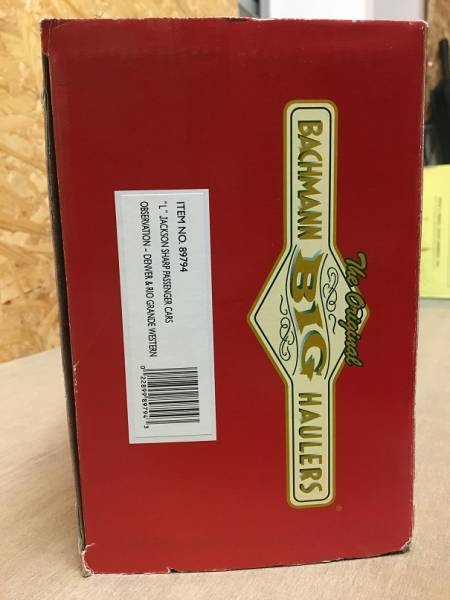 BACHMAN Gゲージ　D&RGW　中間客車