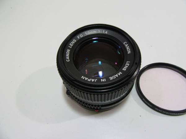 ◎Canon キヤノン New FD 50mm F1.4 美品⁄試写有Canon New FD 50mm f