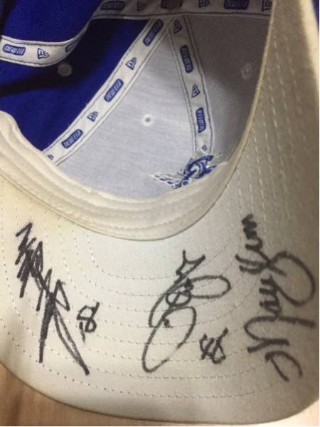 横浜ベイスターズ三浦大輔 サイン入り キャップ