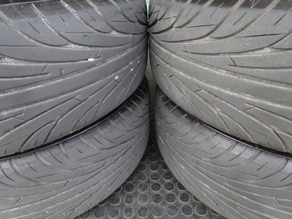 ★ 中古 エアウェーブ 純正 15インチ アルミホイール + 溝アリ 夏タイヤセット195/55Ｒ15