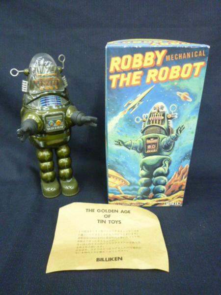 ☆【ビリケン商会】 ROBBY THE ROBOT ロビー・ザ・ロボット ブリキ玩具