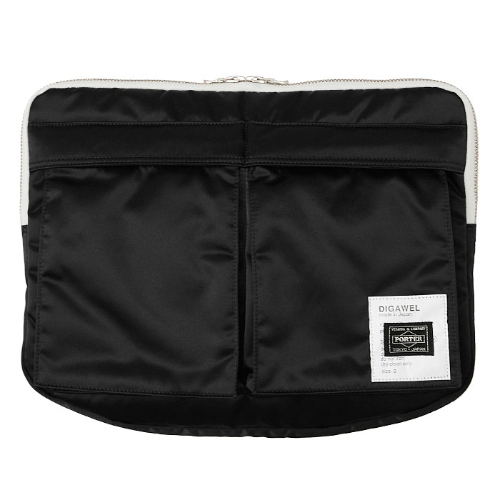 DIGAWEL PORTER クラッチバッグ ポーター×ディガウェル 黒
