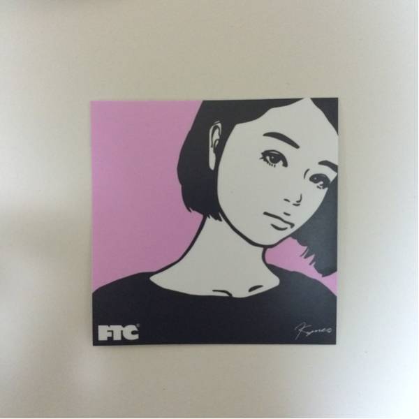 KYNE×FTC コラボステッカー新品未使用