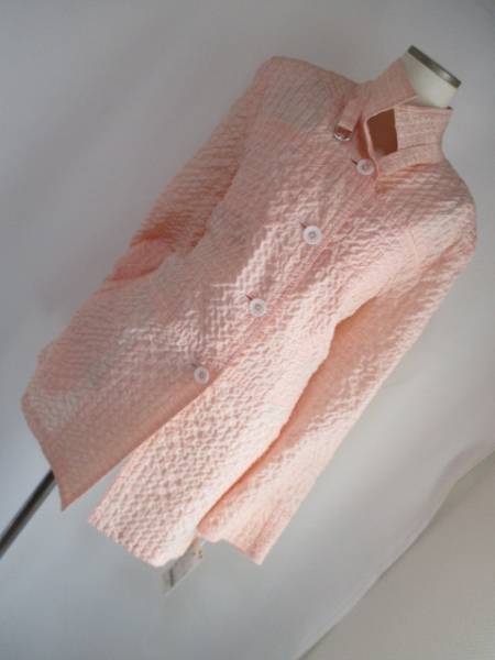 新品 41040円 イグレック チュニックジャケット13~15号 春物 ★イタリア製生地