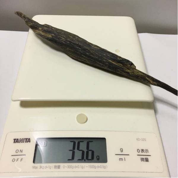 天然香木35.6g (伽羅 沈香 香木)