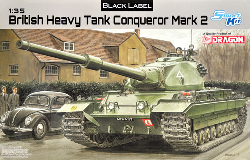 ★特売★ ドラゴン 1/35 イギリス FV214 コンカラー 重戦車