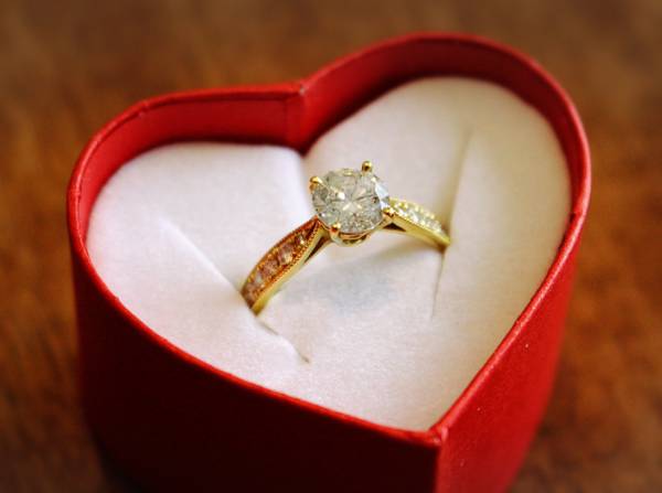 K18ダイヤモンドリング なんと1ct以上