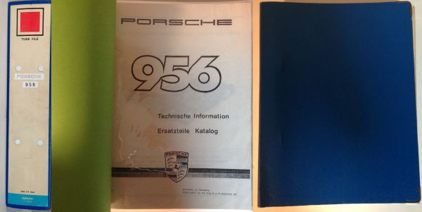 ☆[海外・洋書]1985年 PORSCHE 956 Ersatzteile Katalog / ポルシェ956