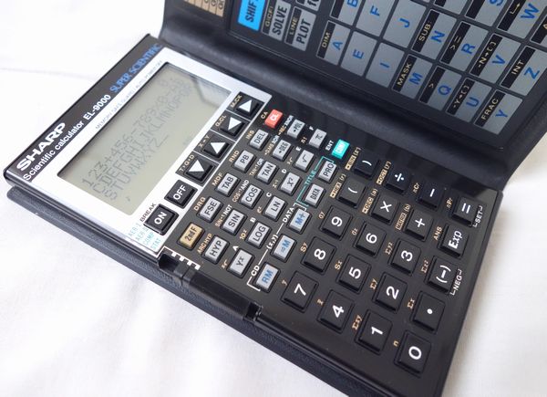 こだわりの電卓 ■ シャープ 関数電卓 SUPER SCIENTIFIC EL-9000 ■ 美品 値下 即決
