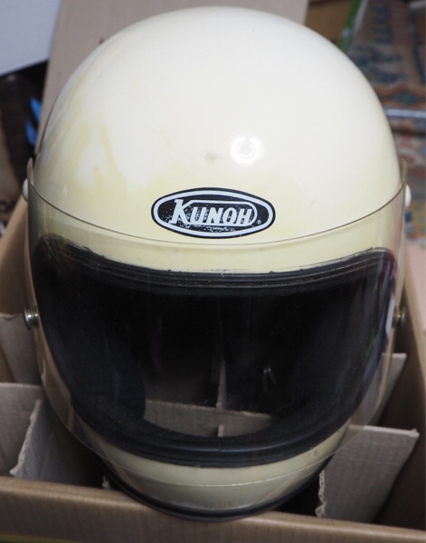 KUNOH クノー ヘルメット 族ヘル 当時物 最終1円スタート(ヘルメット