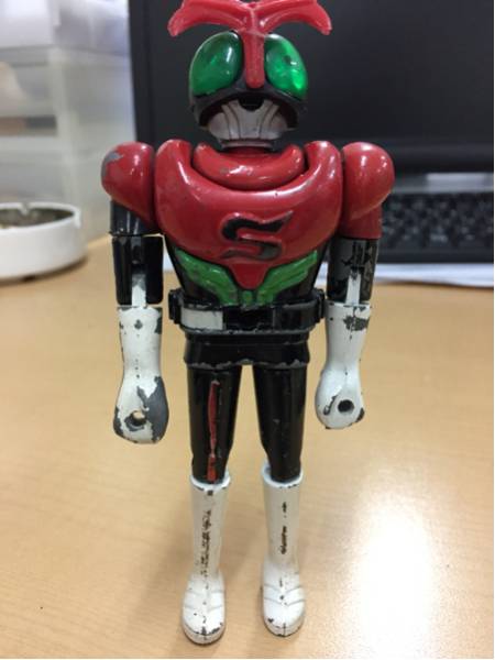 ポピー 仮面ライダー ストロンガー 超合金 当時物 ⚠️未使用デッド