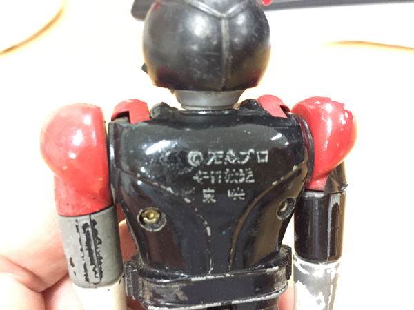 ポピー 仮面ライダー ストロンガー 超合金 当時物 ⚠️未使用デッド