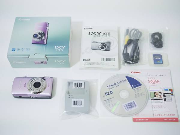 ☆美品☆ Canon IXY 10S ピンク ☆付属品完備☆ コンパクトデジカメ