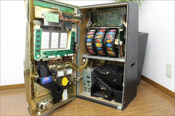 アルゼ/ARUZE パチスロ実機 AREX/アレックス メダル付 スロット レトロ