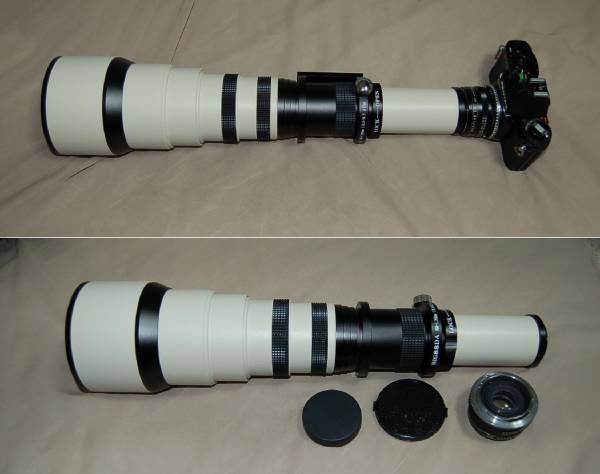 超望遠 BIG88DA 800-1200mm F9.9-14.9 PENTAX用マウント（M42、K 