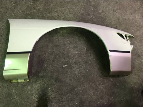 s13 シルビア　社外バンパー+純正フェンダー S13シルビア 純正フロントフェンダー 右 パーツ 外装、エアロ 【公式通販】