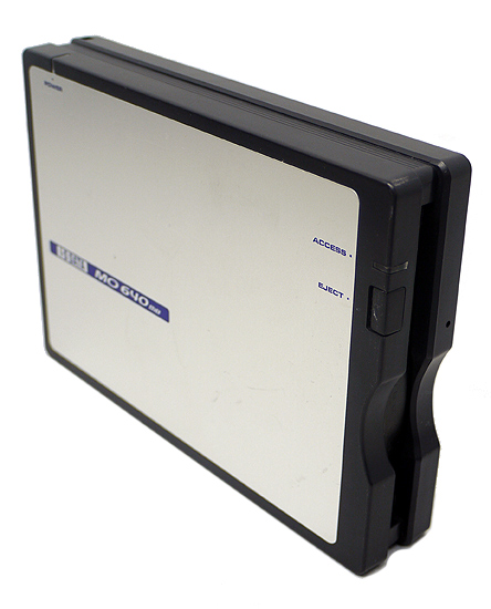 アイオーデータ  MO  ドライブ本体  MOC2-U640L I-O DATA製☆コンパクトMOドライブ MOC2-U640L☆USB2.0○
