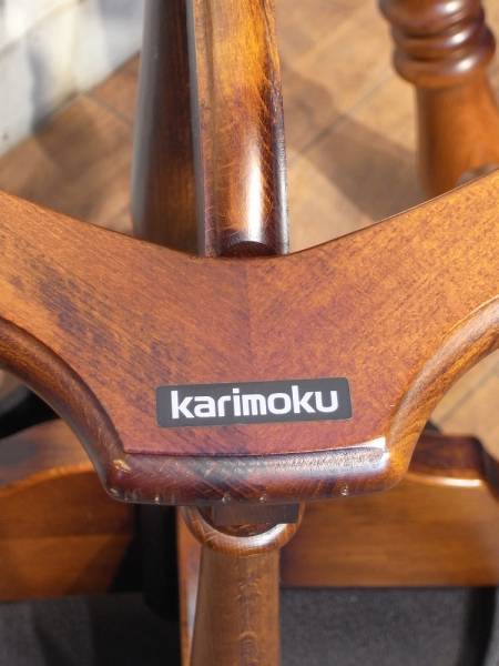 KARIMOKU カリモク コロニアル 傘立てつきポールスタンド コート KARIMOKU カリモク コロニアル 傘立てつきポールスタンド コート
