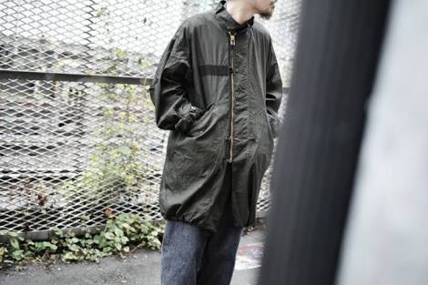 モッズコート US ARMY M-65 MODS COAT オーバーダイ ブラック モッズパーカー