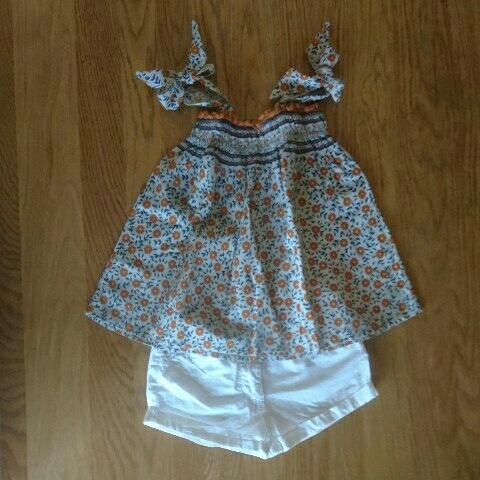 ボントン BONTON リバティ キャミソール 6a 6ans 110cm 120cm ボンポワン プチバトー