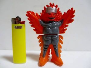 当時もの】タカトクミニソフビキティファイヤーミラーマン