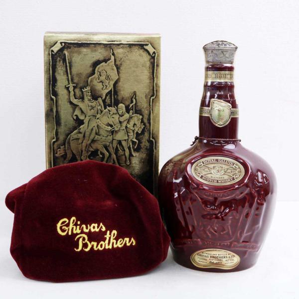 ★古酒 箱付/ROYAL SALUTE（ロイヤルサルート） 21年 （1342g）N7C2391