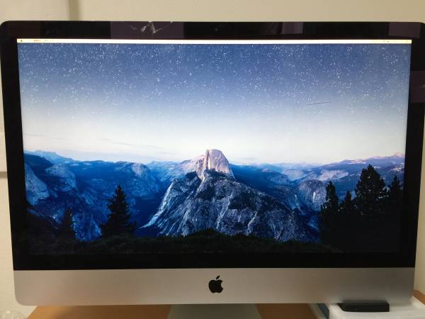 iMac 27インチ Late 2012 Core i5 3.2GHz 1TB 24GB GeForce GTX 675MX