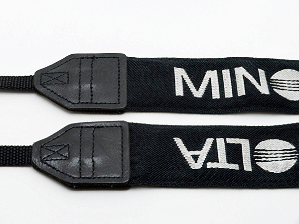 MINOLTA ミノルタ プロストラップ 黒 中古 美品 プロスト(アクセサリー