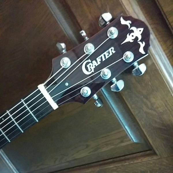 即決で送料無料 Crafter ct-120 エレアコ ギター