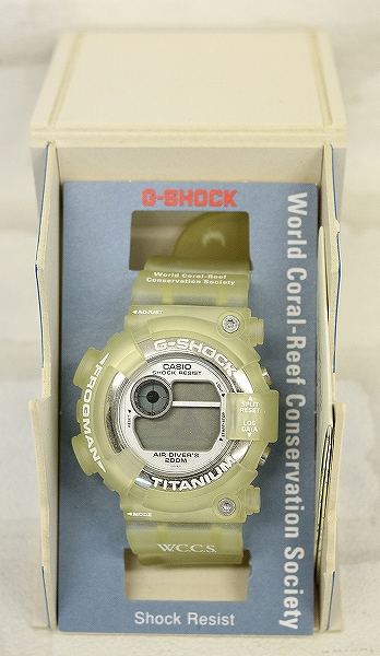 G-SHOCK DW-8201WC TITANIUM W.C.C.S フロッグマン ジーショック