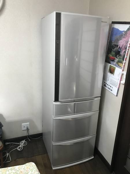 ナッツ　Panasonic NR-E430GV 冷蔵庫　426L Panasonic 美品！Panasonic冷蔵庫 NR-E430V-N 426Lの大容量 冷凍冷蔵庫