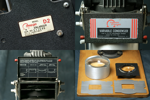 OMEGA オメガ 引き伸ばし機 プロ用 VARIABLE CONDENSER & LAMPHOUSE TYPE D2(暗室関連用品)｜売買さ ...