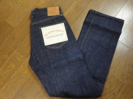 WAREHOUSE ウエアハウス 1001XX Lot 1947モデル デッドストック ウエア 