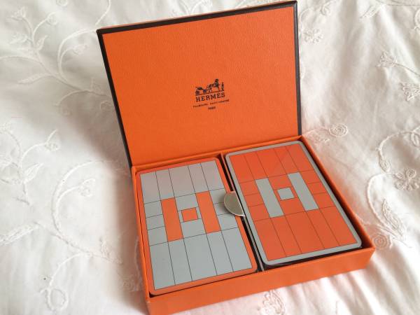エルメス HERMES トランプ プレイングカード 銀座2001限定モデル