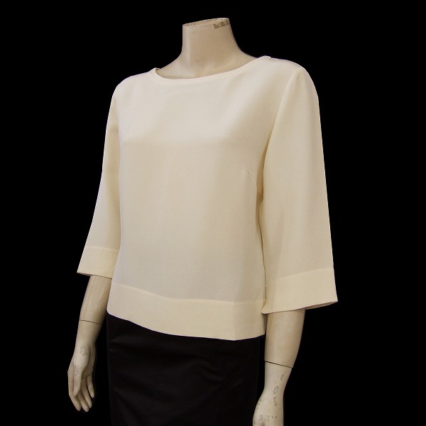 専用ページです d極美品☆Talbots*タルボット☆極上シルク絹100%☆ベージュ系☆7分袖