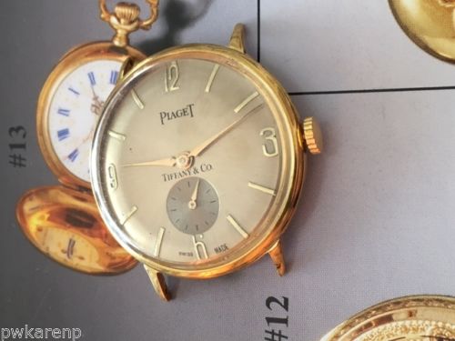 ★1円★Piaget ピアジェ×ティファニー アンティーク 18Ｋコラボ