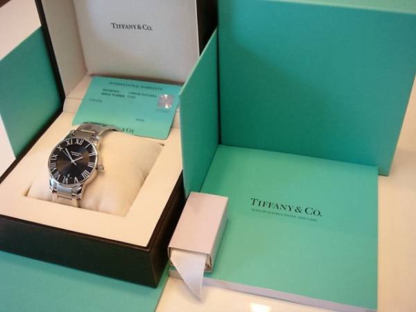 新品 未使用完品 ティファニー Tiffany&Co. アトラス ドーム 自動巻 Z1800.68.10A10A00A 定価 ￥399，600