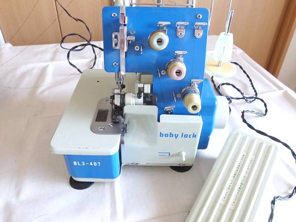 ベビーロック ジューキ 3本糸ロックミシン BL3-407 baby lock(ジューキ 