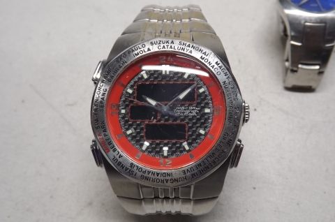 ◆アディダス ナイキ マルボロ クォーツ腕時計◆サM8464