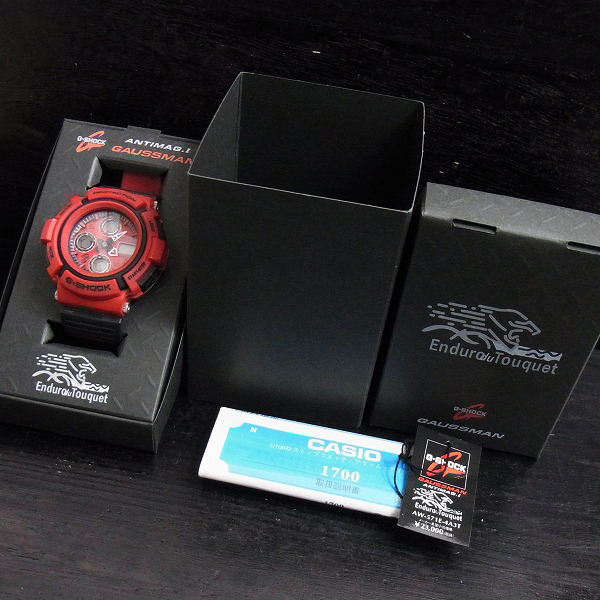 ☆G-SHOCK/G-ショック ガウスマン/エンデューロドゥトゥケ 赤黒/AW 