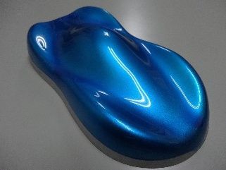 キャンディーブルー １．５ｋｇ硬化剤シンナー付セット ２液
