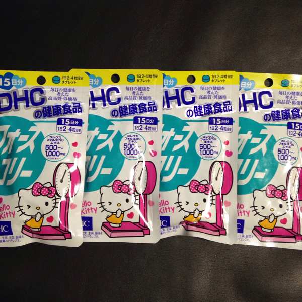 DHC フォースコリー 15日分 ×4袋 60日分 2ヶ月分 セット E ハローキティ