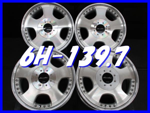 ■送料無料A2■　Work　ユーロライン　18×8J+35　6H PCD139.7　ハブ径108　 ４本 （★希少 ６穴　１８インチ ディッシュ タイプ★）