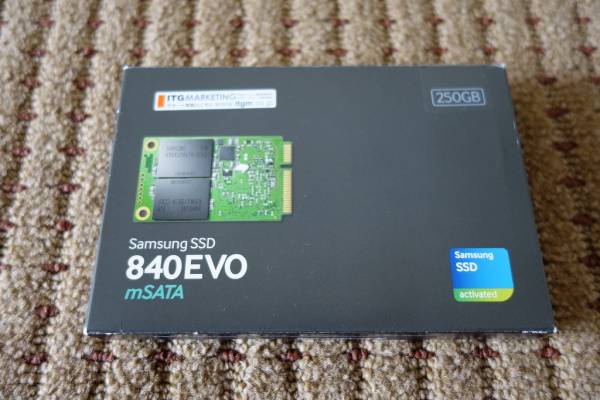 ★☆【中古美品】 - SAMSUNG SSD 840EVO mSATA 250 GB☆★