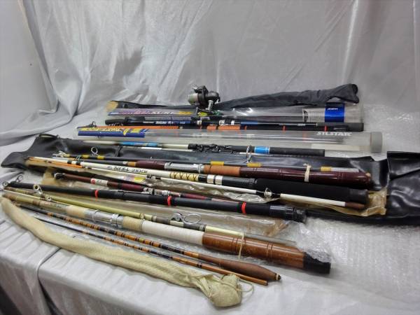 G618/釣竿☆まとめて12点/磯、ニュー銀河など/海釣り