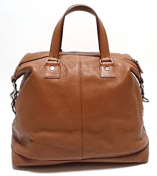 極美品☆COACH/コーチ レザー2WAYショルダーバッグ◇茶色 F77211