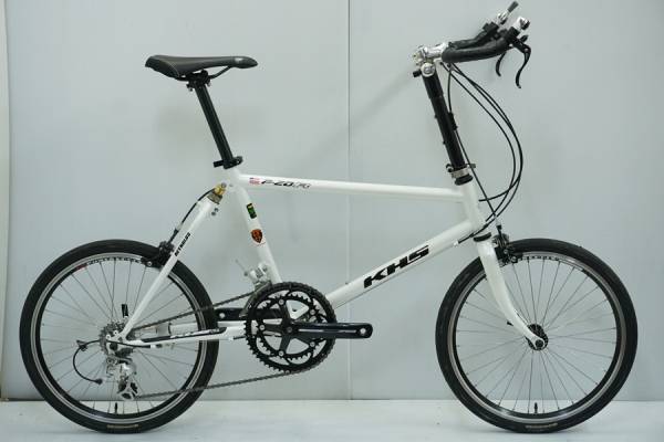 P)ケーエイチエス (KHS) P-20R SORA 3400 アルミ 小径車 2009年モデル 白