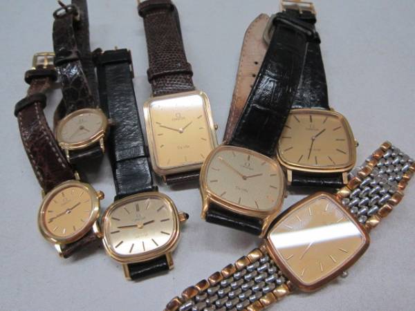 ジャンク時計】 OMEGA オメガ デビルなど クォーツ メンズ レディース