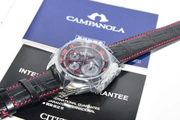 新品・未使用　CITIZEN　シチズン　カンパノラ　地焔 つちのほむら　BZ0030-16E