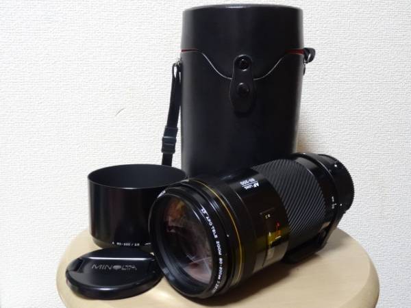 ☆訳あり格安☆ MINOLTA AF APO TELE ZOOM 80-200mm F2.8【動作良好
